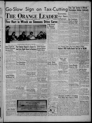 The Orange Leader (Orange, Tex.), Vol. 52, No. 310, Ed. 1 Friday, December 30, 1955