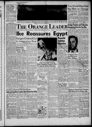 The Orange Leader (Orange, Tex.), Vol. 53, No. 210, Ed. 1 Friday, August 31, 1956