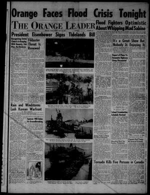 Primary view of object titled 'The Orange Leader (Orange, Tex.), Vol. 51, No. 121, Ed. 1 Friday, May 22, 1953'.
