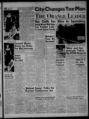 The Orange Leader (Orange, Tex.), Vol. 51, No. 188, Ed. 1 Tuesday, August 11, 1953