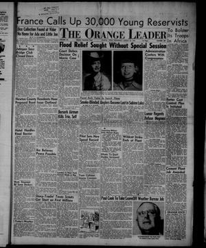 Primary view of object titled 'The Orange Leader (Orange, Tex.), Vol. 52, No. 201, Ed. 1 Wednesday, August 24, 1955'.