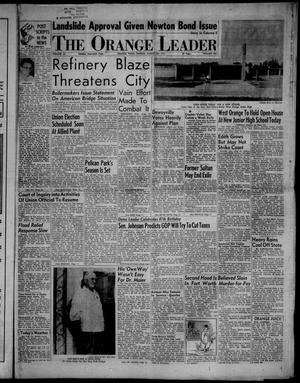 Primary view of object titled 'The Orange Leader (Orange, Tex.), Vol. 52, No. 204, Ed. 1 Sunday, August 28, 1955'.