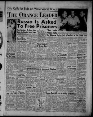 The Orange Leader (Orange, Tex.), Vol. 52, No. 215, Ed. 1 Friday, September 9, 1955