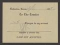 Text: [Authorization for Club Charges, May 6, 1953]