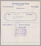 Text: [Monthly Bill for Yacht Berth: April 1955]