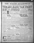 Newspaper: The Austin Statesman (Austin, Tex.), Vol. 52, No. 208, Ed. 1 Monday, …
