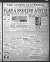 Newspaper: The Austin Statesman (Austin, Tex.), Vol. 52, No. 238, Ed. 1 Friday, …