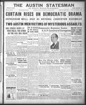 The Austin Statesman (Austin, Tex.), Vol. 53, No. 9, Ed. 1 Tuesday, June 24, 1924