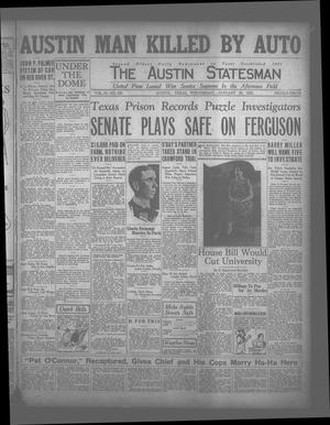 The Austin Statesman (Austin, Tex.), Vol. 54, No. 223, Ed. 1 Wednesday, January 28, 1925