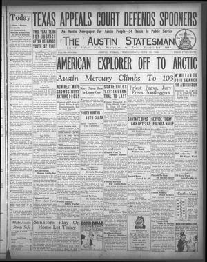The Austin Statesman (Austin, Tex.), Vol. 54, No. 344, Ed. 1 Wednesday, June 17, 1925