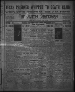 The Austin Statesman (Austin, Tex.), Vol. 55, No. 325, Ed. 1 Saturday, June 5, 1926