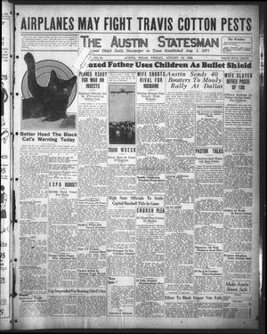 The Austin Statesman (Austin, Tex.), Vol. 56, No. 20, Ed. 1 Friday, August 13, 1926
