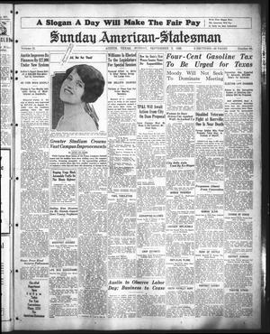 Sunday American-Statesman (Austin, Tex.), Vol. 13, No. 86, Ed. 1 Sunday, September 5, 1926