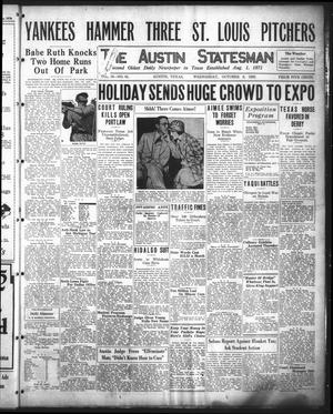 The Austin Statesman (Austin, Tex.), Vol. 56, No. 61, Ed. 1 Wednesday, October 6, 1926