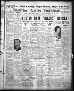 The Austin Statesman (Austin, Tex.), Vol. 56, No. 91, Ed. 1 Thursday, November 4, 1926