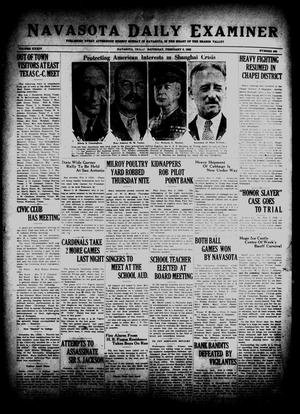 Navasota Daily Examiner (Navasota, Tex.), Vol. 34, No. 305, Ed. 1 Saturday, February 6, 1932