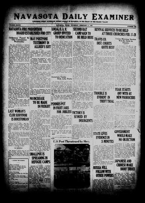 Navasota Daily Examiner (Navasota, Tex.), Vol. 34, No. 309, Ed. 1 Thursday, February 11, 1932