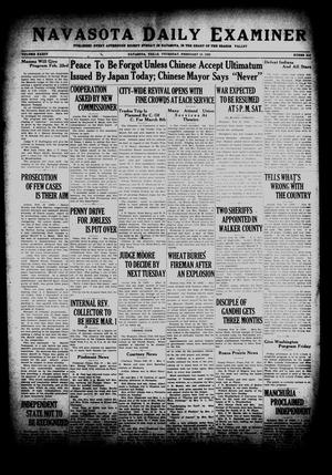 Navasota Daily Examiner (Navasota, Tex.), Vol. 34, No. 315, Ed. 1 Thursday, February 18, 1932