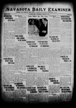 Navasota Daily Examiner (Navasota, Tex.), Vol. 34, No. 320, Ed. 1 Wednesday, February 24, 1932