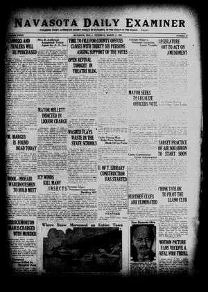 Navasota Daily Examiner (Navasota, Tex.), Vol. 34, No. 30, Ed. 1 Thursday, March 17, 1932
