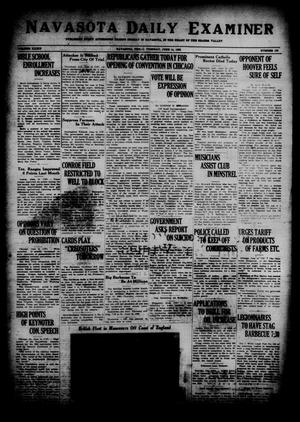 Navasota Daily Examiner (Navasota, Tex.), Vol. 34, No. 106, Ed. 1 Tuesday, June 14, 1932