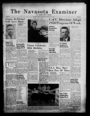 The Navasota Examiner and Grimes County Review (Navasota, Tex.), Vol. 55, No. 20, Ed. 1 Thursday, February 9, 1950