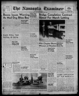 The Navasota Examiner and Grimes County Review (Navasota, Tex.), Vol. 57, No. 20, Ed. 1 Thursday, February 7, 1952