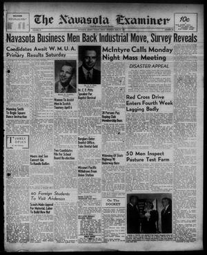 The Navasota Examiner and Grimes County Review (Navasota, Tex.), Vol. 57, No. 27, Ed. 1 Thursday, March 27, 1952