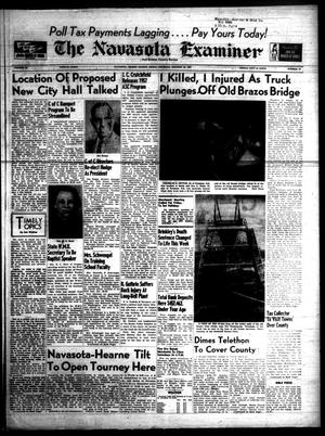 The Navasota Examiner and Grimes County Review (Navasota, Tex.), Vol. 62, No. 17, Ed. 1 Thursday, January 10, 1957