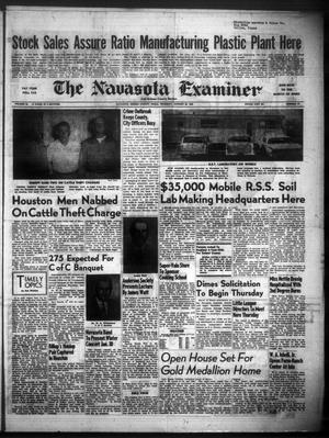 The Navasota Examiner and Grimes County Review (Navasota, Tex.), Vol. 64, No. 19, Ed. 1 Thursday, January 22, 1959