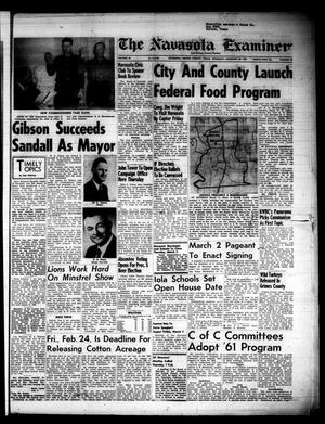The Navasota Examiner and Grimes County Review (Navasota, Tex.), Vol. 66, No. 24, Ed. 1 Thursday, February 23, 1961