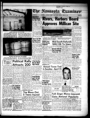 The Navasota Examiner and Grimes County Review (Navasota, Tex.), Vol. 67, No. 29, Ed. 1 Thursday, March 29, 1962