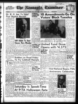 The Navasota Examiner and Grimes County Review (Navasota, Tex.), Vol. 70, No. 8, Ed. 1 Thursday, October 28, 1965