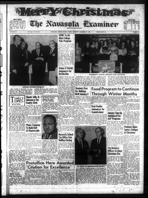 The Navasota Examiner and Grimes County Review (Navasota, Tex.), Vol. 70, No. 16, Ed. 1 Thursday, December 23, 1965