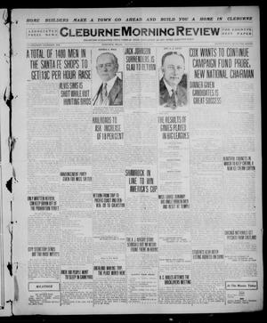 Primary view of object titled 'Cleburne Morning Review (Cleburne, Tex.), Ed. 1 Wednesday, July 21, 1920'.