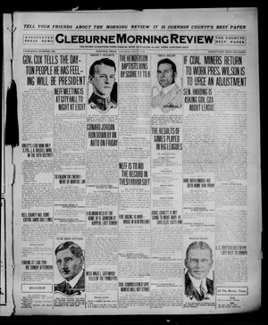 Cleburne Morning Review (Cleburne, Tex.), Ed. 1 Saturday, July 31, 1920