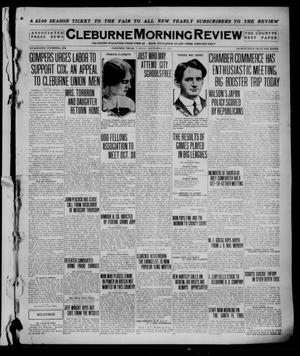 Cleburne Morning Review (Cleburne, Tex.), Ed. 1 Tuesday, September 28, 1920