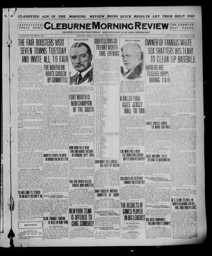 Cleburne Morning Review (Cleburne, Tex.), Ed. 1 Wednesday, September 29, 1920