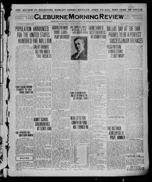 Cleburne Morning Review (Cleburne, Tex.), Ed. 1 Friday, October 8, 1920