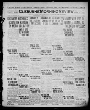 Cleburne Morning Review (Cleburne, Tex.), Ed. 1 Thursday, October 28, 1920