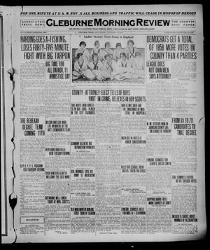 Cleburne Morning Review (Cleburne, Tex.), Ed. 1 Wednesday, November 10, 1920