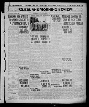 Cleburne Morning Review (Cleburne, Tex.), Ed. 1 Friday, November 12, 1920
