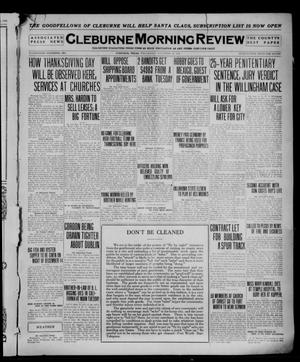 Cleburne Morning Review (Cleburne, Tex.), Ed. 1 Wednesday, November 24, 1920