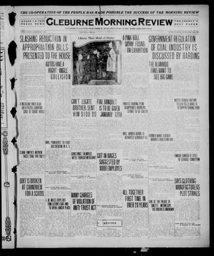 Cleburne Morning Review (Cleburne, Tex.), Ed. 1 Thursday, December 30, 1920