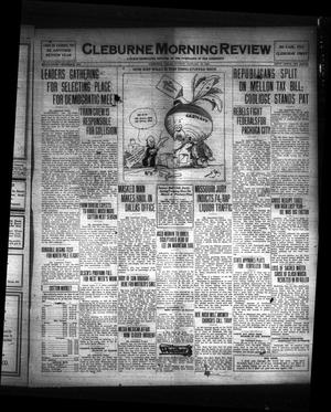 Cleburne Morning Review (Cleburne, Tex.), Ed. 1 Sunday, January 13, 1924