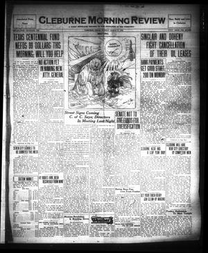Primary view of object titled 'Cleburne Morning Review (Cleburne, Tex.), Ed. 1 Tuesday, March 11, 1924'.