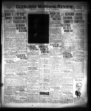 Cleburne Morning Review (Cleburne, Tex.), Ed. 1 Thursday, April 24, 1924