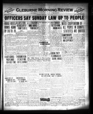 Cleburne Morning Review (Cleburne, Tex.), Ed. 1 Sunday, May 18, 1924