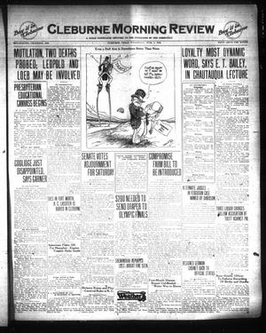 Cleburne Morning Review (Cleburne, Tex.), Ed. 1 Wednesday, June 4, 1924