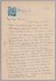 Letter: [Letter from I. H. Kempner to Harris Leon Kempner, July 21, 1948]